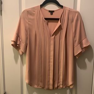 Ann Taylor tan blouse